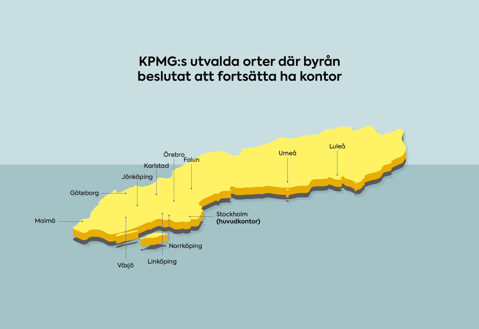 KPMG karta över kontor